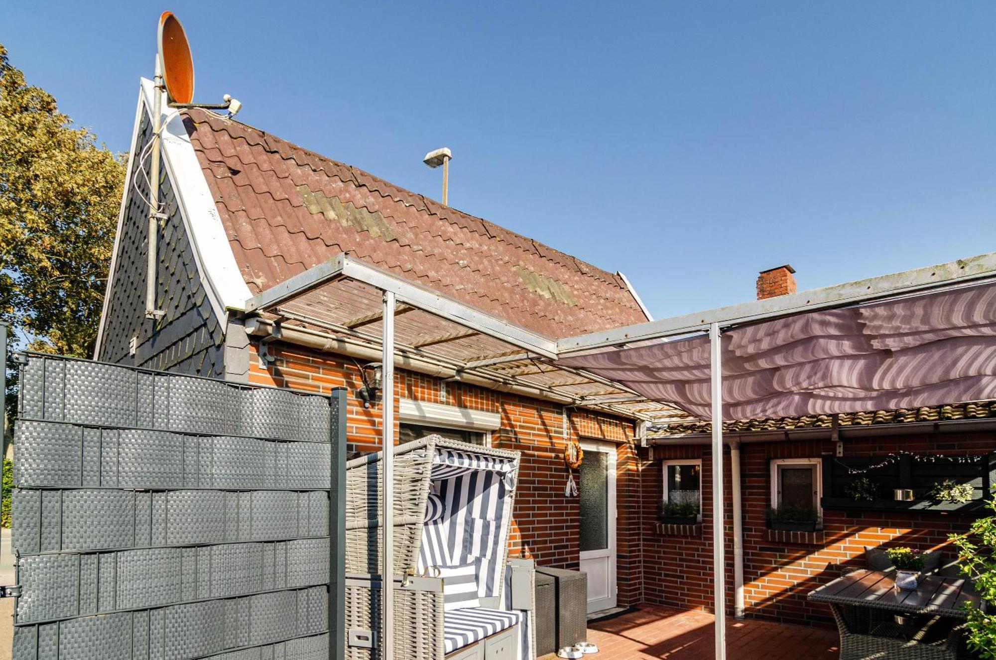 Ferienhaus Segelboot Krummhörn Exteriör bild