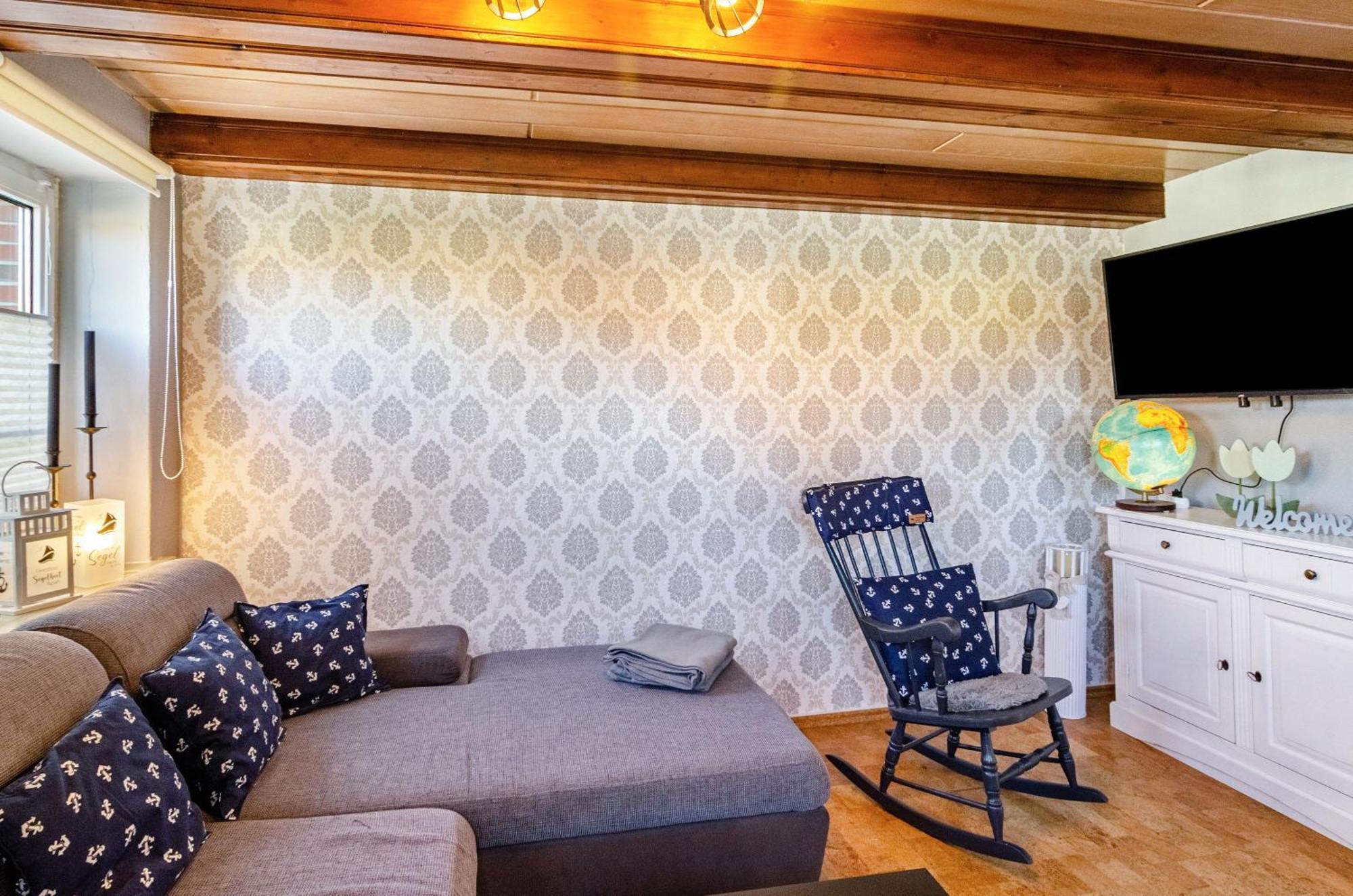 Ferienhaus Segelboot Krummhörn Exteriör bild